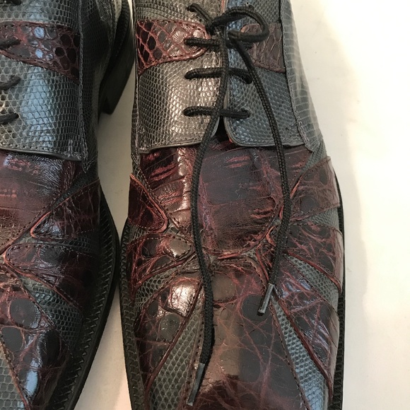 David Eden Limited Edition  crocodile/ Lizard shoe main image 4